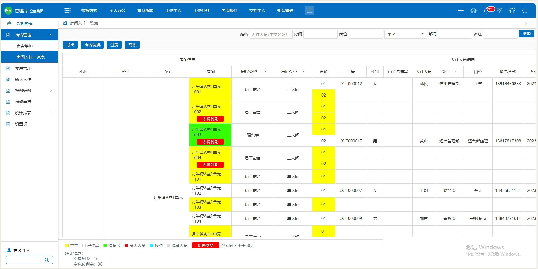 oa辦公系統