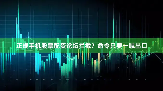正规手机股票配资论坛拦截？命令只要一喊出口